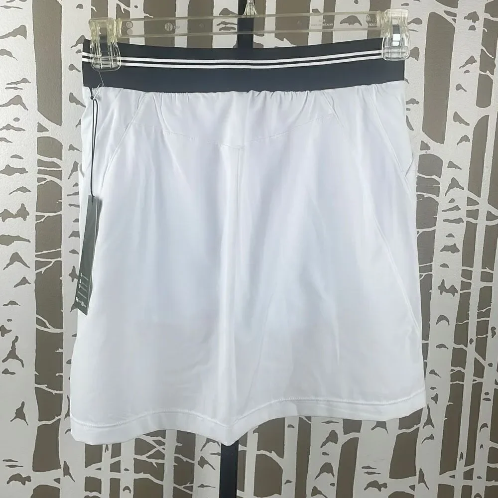 Kyodan Golf White & Black Golf Skort sz XS
